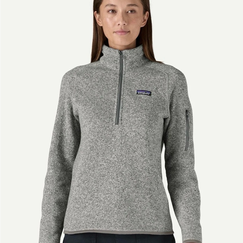 Patagonia Women's Heather Gray Fleece Jacket